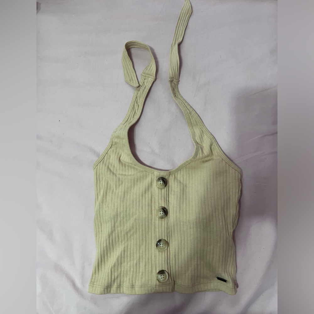 Halter crop top